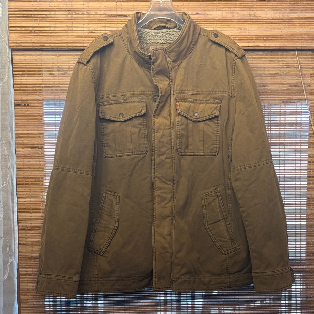 Levi's Brown Military Field Jacket